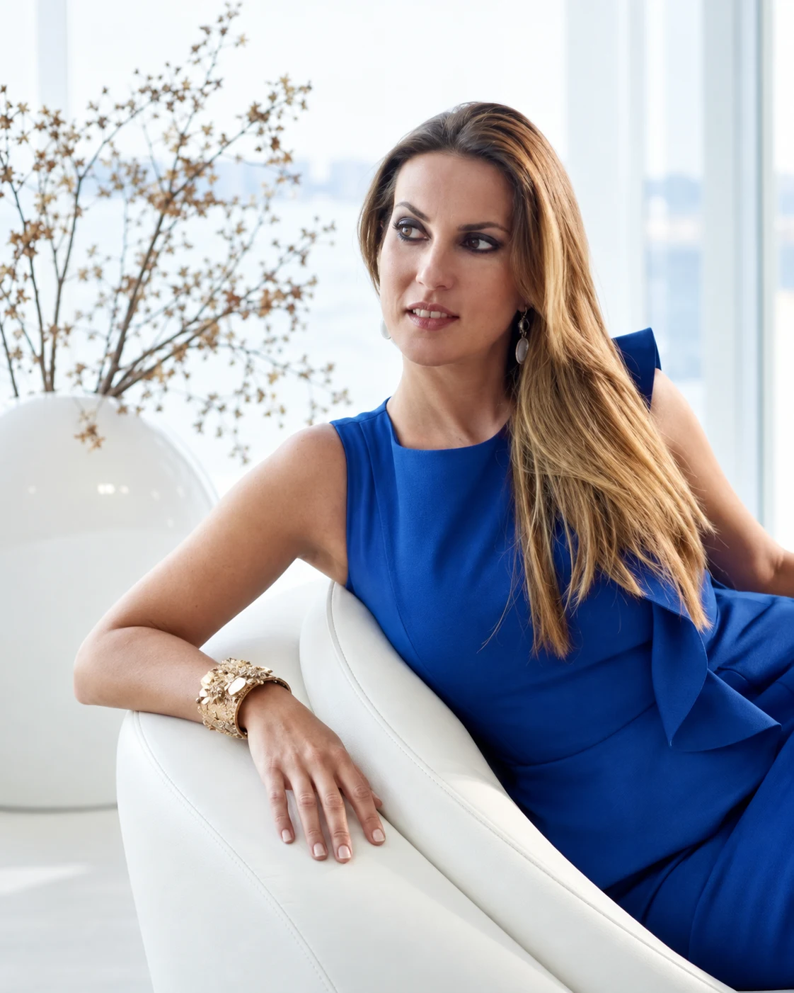 Editorial recreation of María Alejandra Villaverde’s portrait